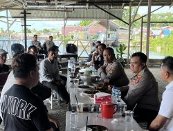 Dukung Pembangunan Pelabuhan Salakan, Kapolres Bangkep Siap Berkoordinasi dengan Pemda