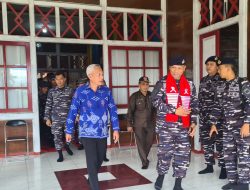 Dikunjungi Danlanal, Balut Bakal Ketambahan Unsur Forkopimda Penjaga Keamanan Laut