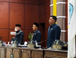 DPRD Bangkep Paripurnakan APBD Perubahan TA 2025 dan 3 Ranperda, Diantaranya Soal Pernyertaan Modal