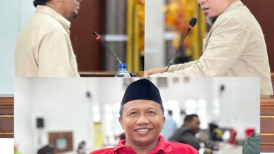 Momen 3 Aleg Soroti Rancangan KUA-PPAS Tahun 2026 di Sidang Paripurna