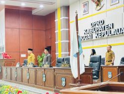 Ketua DPRD Tanya Bupati Bangkep, Bagaimana Tindak Lanjut Merger OPD? 