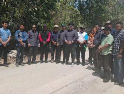 DPRD Bangkep Dampingi Kunker Komisi III DPRD Sulteng Tinjau Ruas Jalan